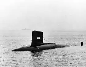 illustration de USS Scorpion (SSN-589)