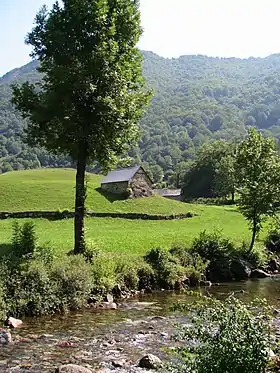 L'Alet, rivière d'Ustou.