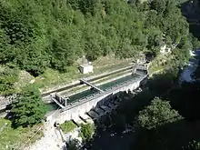 Canal de la VésubiePrise d'eau de Saint-Jean-la-Rivière