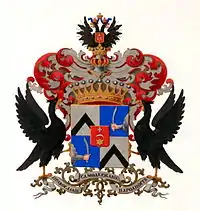 Blason de Sergueï Ouvarov