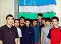 Des étudiants ouzbeks.