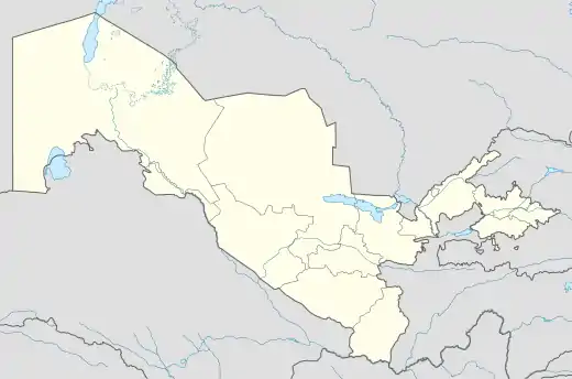Voir sur la carte administrative d'Ouzbékistan