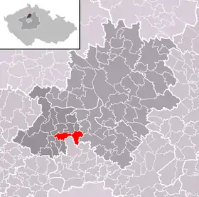 Localisation de Úžice