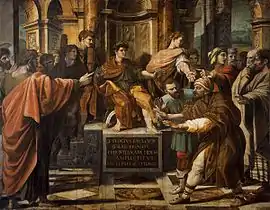 Raphaël, Saint Paul devant le proconsul, 1515.