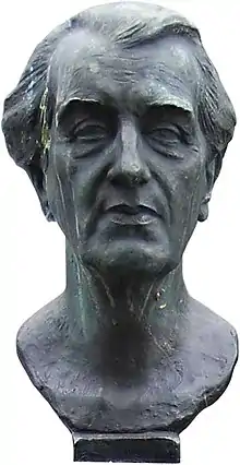 Description de l'image Václav Kaplický - bust by Břetislav Benda.jpg.