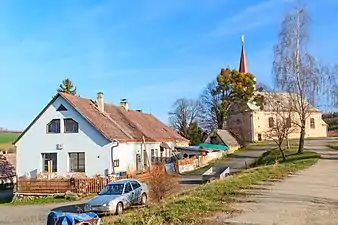 Maisons à Vápenný Podol.