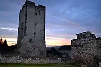 Château de Vázsonykő, à Nagyvázsony