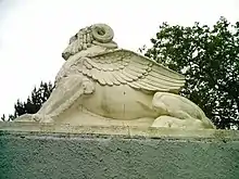Sphinx du parc de la Tête d'Or à Lyon
