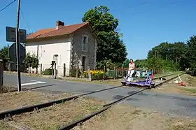 Le passage à niveau de Mandièras