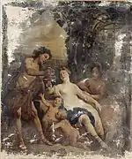 Vénus, Bacchus et Cérès, Bon Boullogne, 1701. Musée du Louvre.