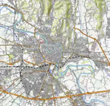 Carte topographique