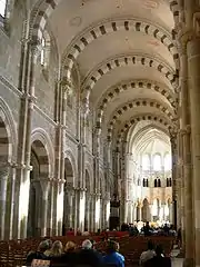 Voûtes d'arêtes, Vézelay