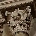 L'Enlèvement de Ganymède : Zeus, se transformant en aigle, l'enlève pour en faire son amant et l'échanson des dieux