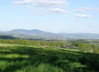 Vue depuis Třinec.