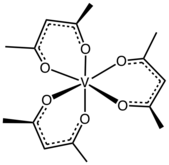 Acétylacétonate de vanadium(III) (en).