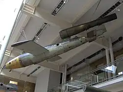 Missile de croisière V1 au Museum.