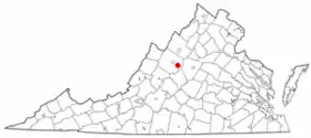 Localisation de Waynesboro