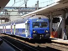 Un train de la ligne N du Transilien.