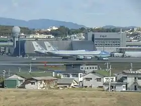 Air Force One à l'aéroport international d'Osaka