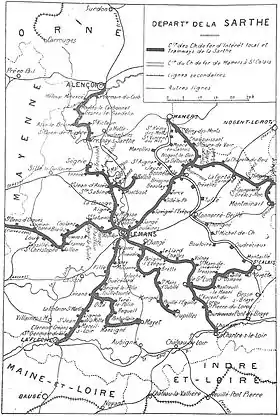 Image illustrative de l’article Chemin de fer Mamers - Saint-Calais