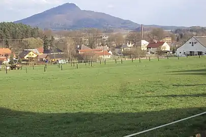 Brniště : hameau de Velký Grunov.