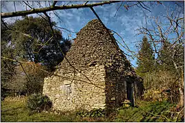 Cabane au lieudit les Mazers Hauts à Vitrac (Dordogne).