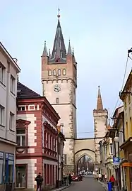 La porte de Prague.