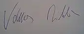 signature de Miklós Vámos