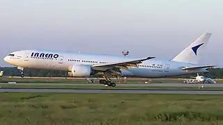 Un Boeing 777-200 de la compagnie