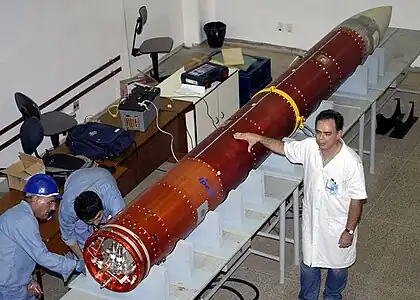 Charge utile d'une fusée VSB-30
