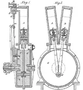 Moteur Daimler Type P V2 (1887).