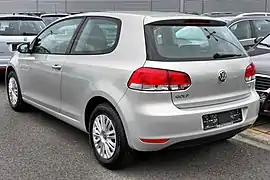 Arrière VW Golf VI