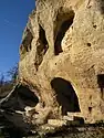 Chapelle troglodyte à Arroyuelos, Valderredible  (Cantabrie).