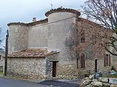 Autre vue de la maison à tours.