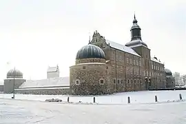 Château en hiver.