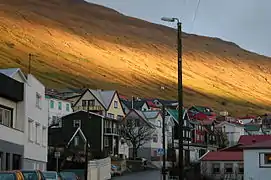 Vágur, île de Suðuroy.