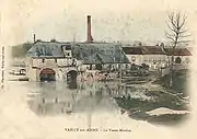 Le vieux moulin au début du XXe siècle.