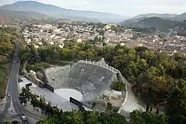 Vue générale du théâtre