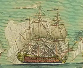 illustration de Téméraire (1749)