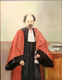 Portrait d'Auguste Fortuné Marion, Académie de Marseille.