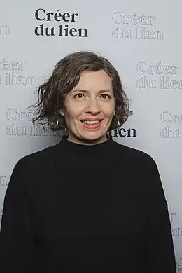 Valérie Forgues, poétesse et romancière québécoise