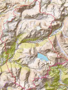 Carte topographique