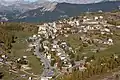 Valberg vue depuis une montgolfière en autonome