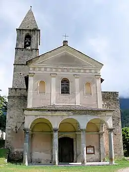 La Bolline - Église Saint-Jacques-le-Majeur - Porche.