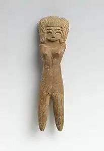 Une figurine Valdivia, Brooklyn Museum.