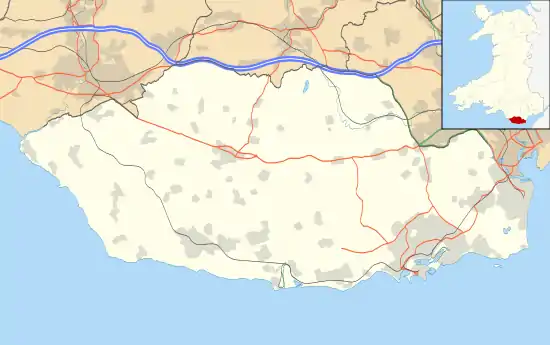 Voir sur la carte administrative du Vale of Glamorgan