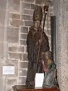 Statue de Saint Marcoul.