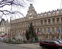 facade hôtel de ville, Valenciennes