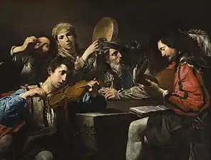 Le Concert (vers 1626), Los Angeles, musée d'Art du comté de Los Angeles.