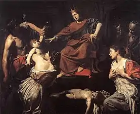 Le Jugement de Salomon (vers 1625), Paris, musée du Louvre.